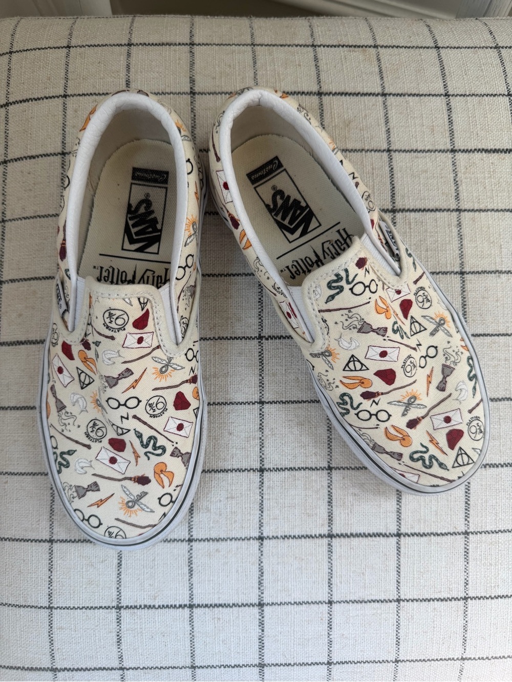 Limited Edition Harry Potter Vans
 Kids' Slip-On Shoes -